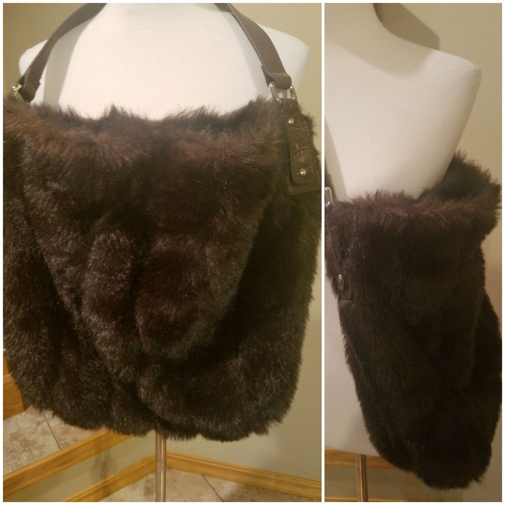 Fab Boho Faux Fur Bag